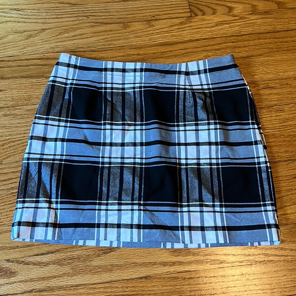 Stretchy Urban Outfitters Plaid Mini Skirt